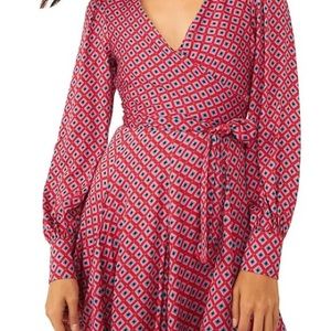EUC FP it takes two faux wrap dress